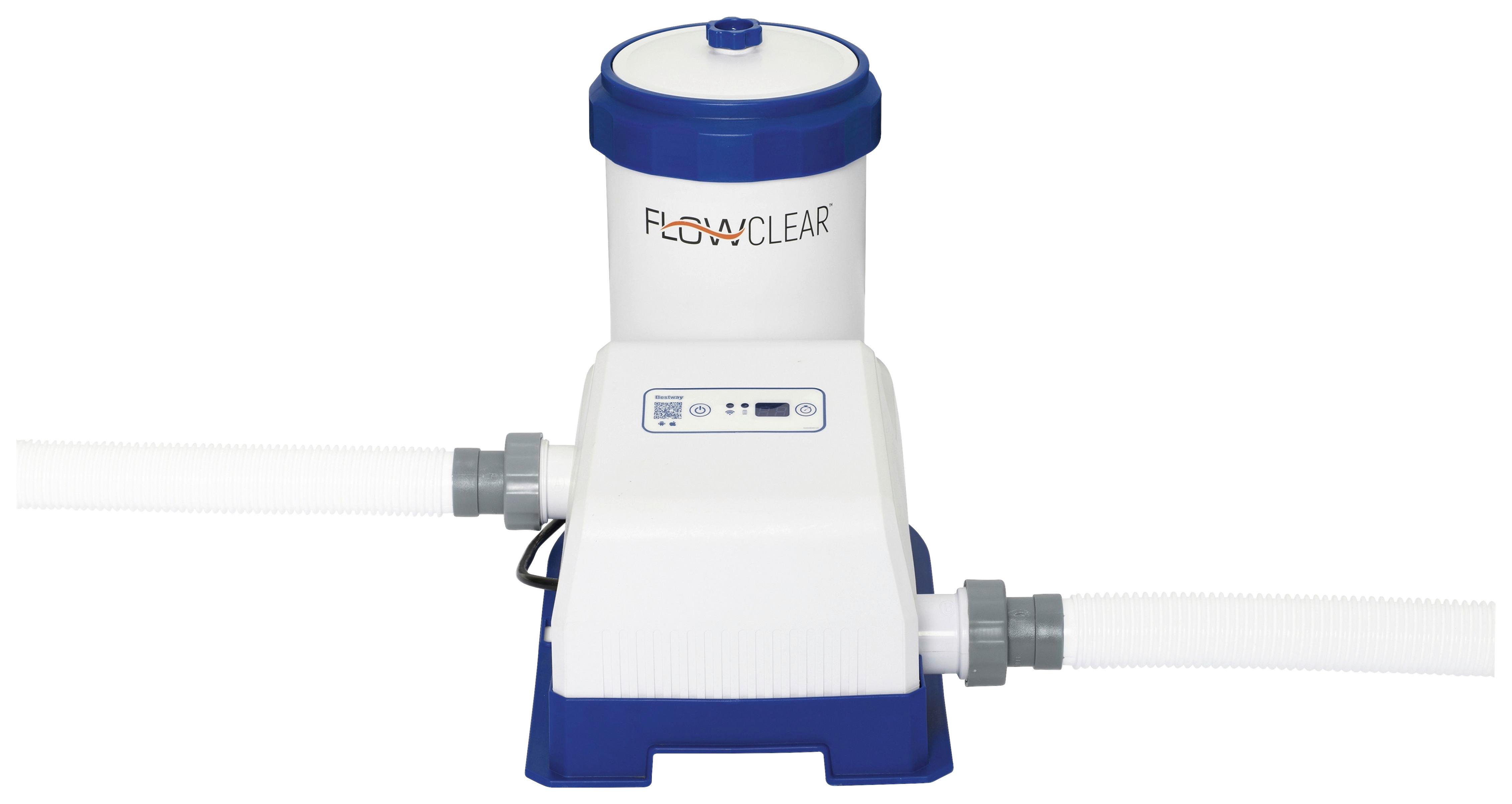 POMPA FILTRUJĄCA SMART TOUCH WIFI FILTER PUMP - niebieski/biały, Konventionell, tworzywo sztuczne/metal (43,5/30/37,5cm) - Bestway