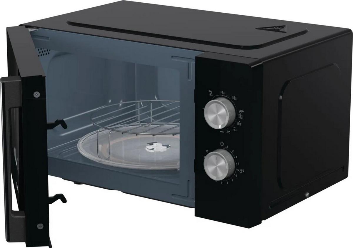 KUCHENKA MIKROFALOWA MO20E2BH - czarny, Basics, tworzywo sztuczne/metal (45,5/26,1/35,3cm) - Gorenje
