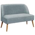Sitzbank in Blau 'Pino' - Blau/Kieferfarben, Trend, Holz/Holzwerkstoff (122/83/66cm) - Livetastic Sitzbank in Blau 'Pino' - Blau/Kieferfarben, Trend, Holz/Holzwerkstoff (122/83/66cm) - Livetastic