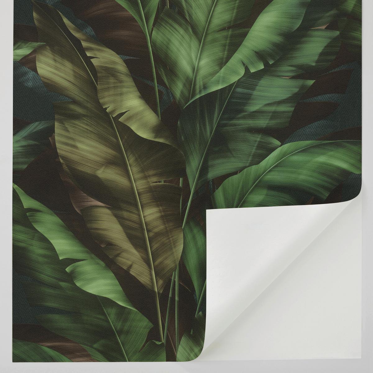 Tapete Rio Dunkelgrün - Dunkelgrün, Natur, Textil (600/53cm) - Tesa