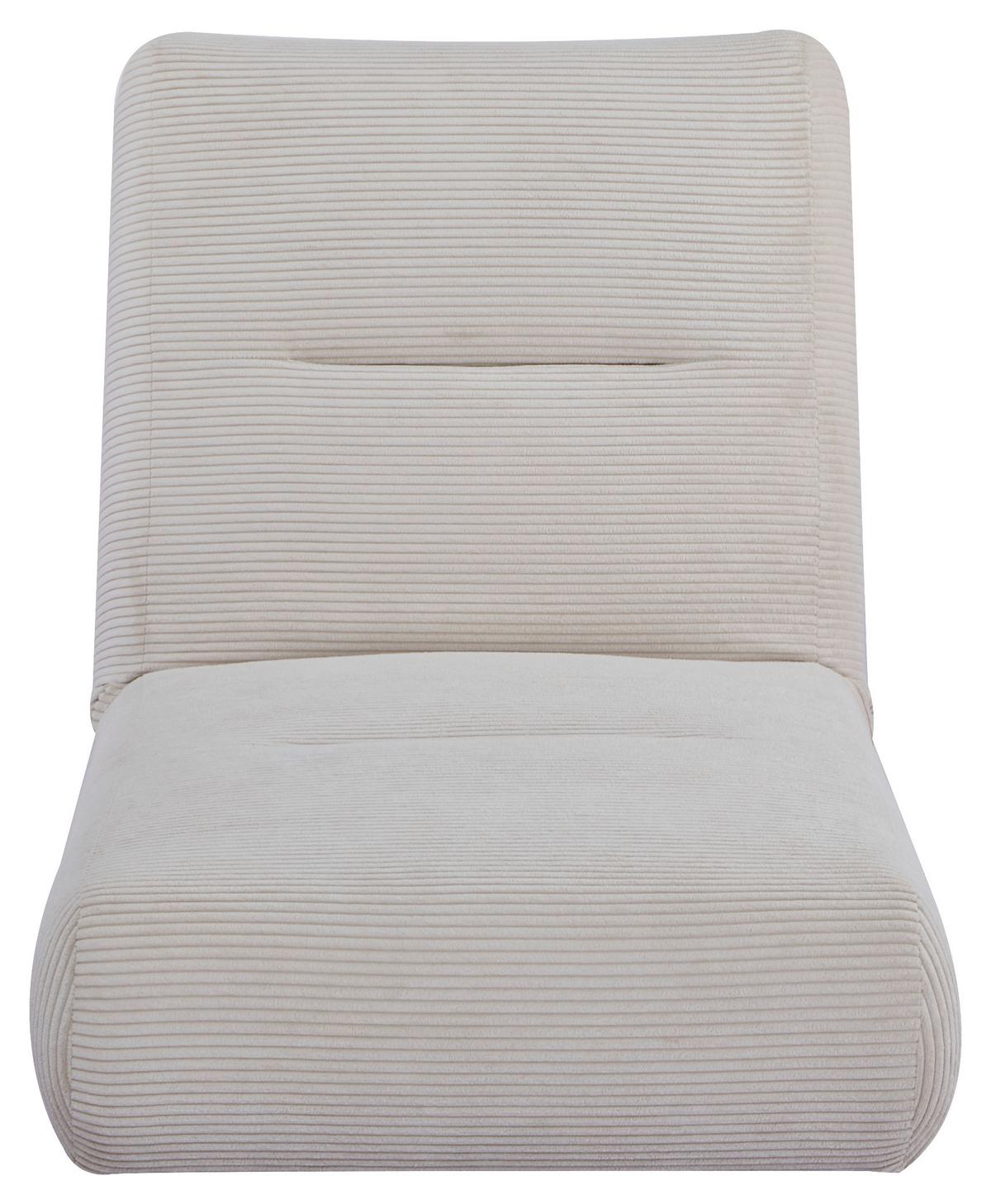 Fotelj Luna, Bež, Funkcija Ležišča - bež, Design, tekstil (81/88/160cm) - Livetastic