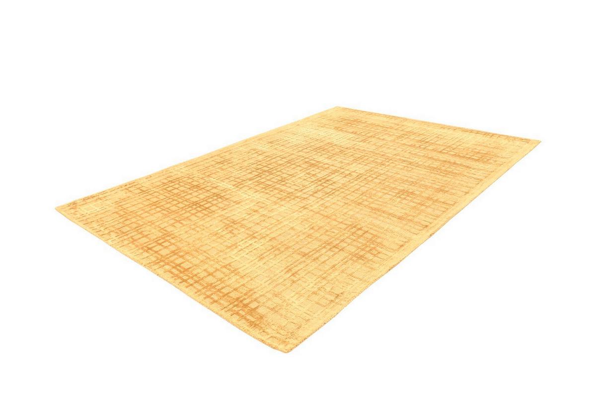 FLACHWEBETEPPICH Karma 125 Gold 200cm x 290cm - Goldfarben, Basics, Textil (200/290cm) - Kayoom