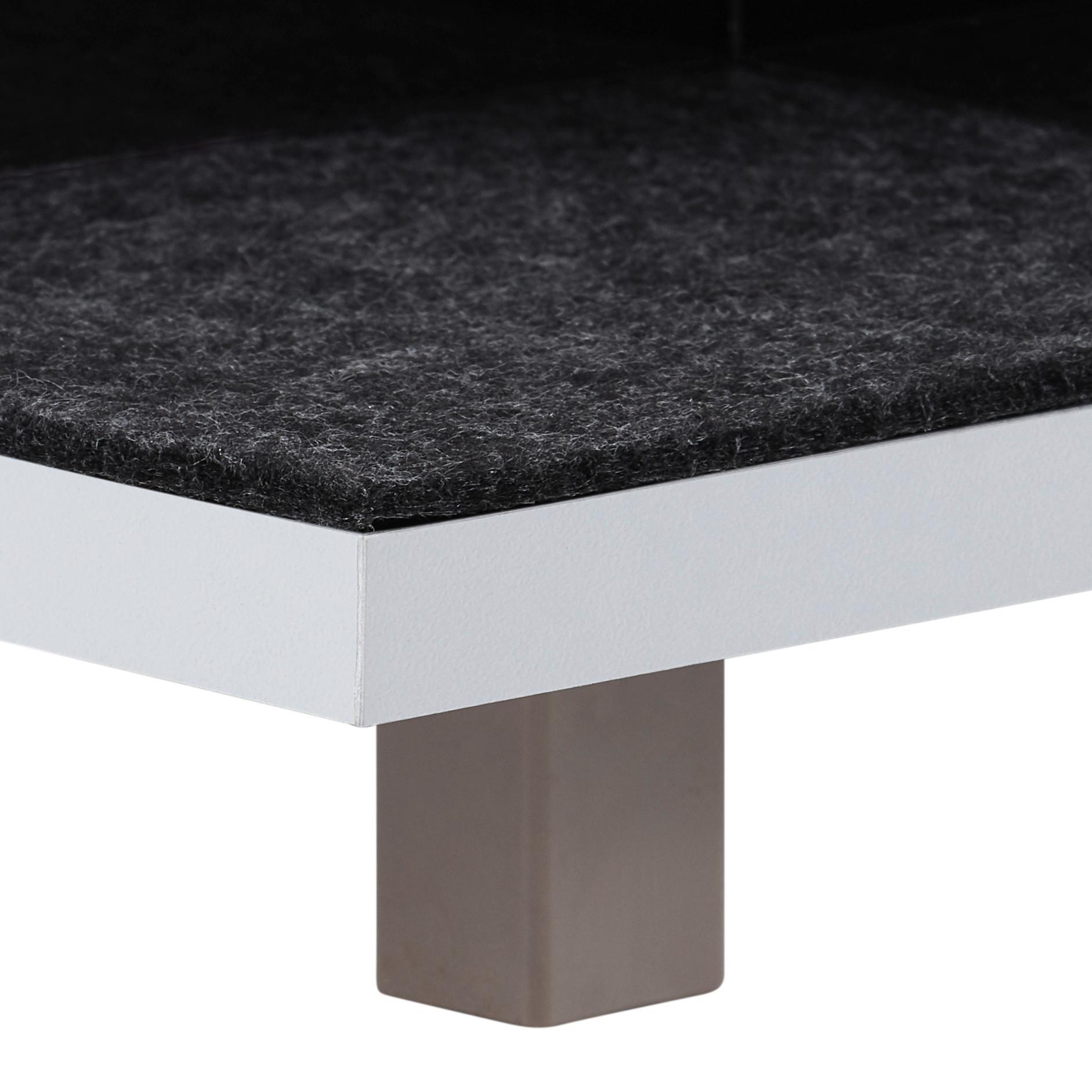 Inserție de sertare Unit - antracit, Modern, plastic (32,2/40,9/4,4cm) - Ondega