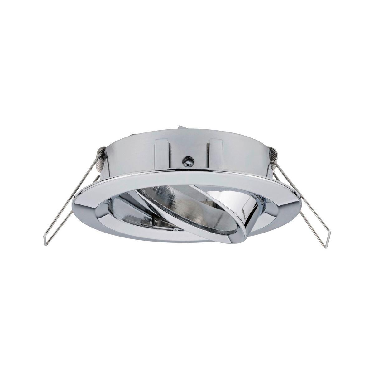 Deckenleuchte Choose! Spot Set max. 10 Watt, 3-teilig - Chromfarben/Alufarben, Basics, Metall (8,4cm) - Paulmann