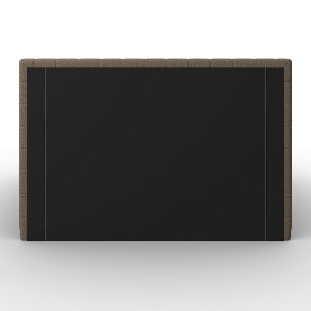 Boxspring Ágy Olivia - barna, Modern, textil/fa (180/200cm) - Bessagi Home