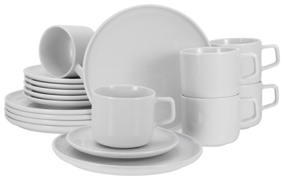 Kavni Servis Chef Collection, 18-Delni - bela, Basics, keramika - Creatable