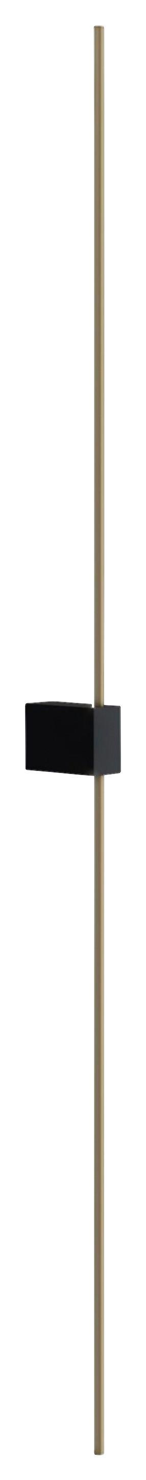 Stenska Svetilka Pars - zlate barve/črna, Basics, kovina (7/3/104,9cm) - MAYTONI