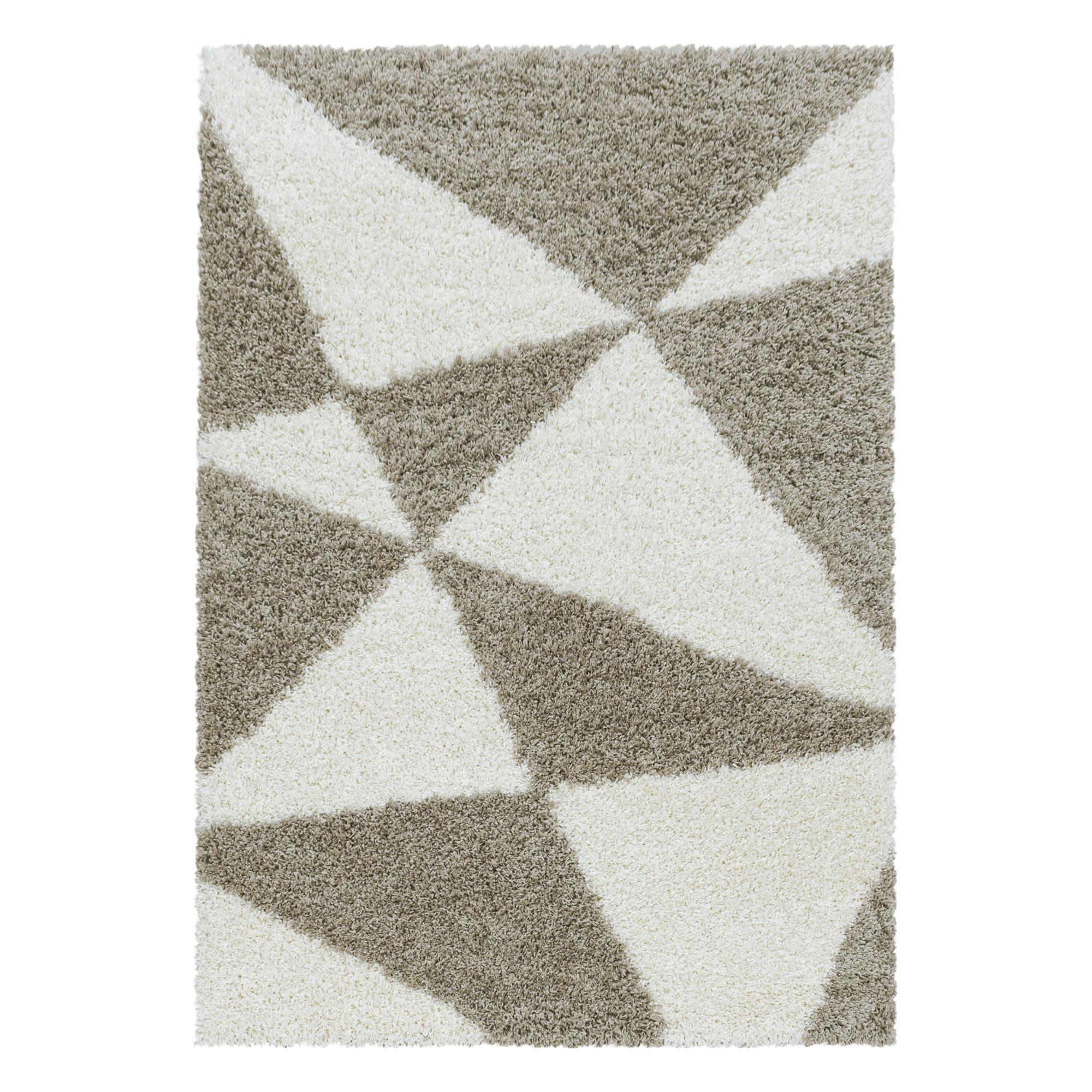 Hochflorteppich Tango Beige ca. 80x150cm - Beige, Design, Textil (80/150cm)
