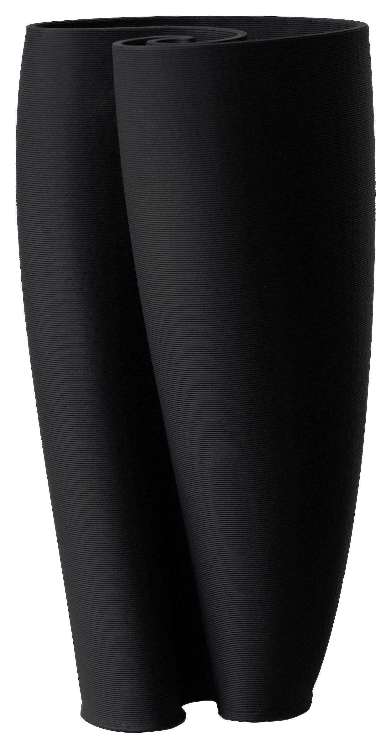 Vază Florentin - negru, ceramică (13/26,5cm) - Mömax
