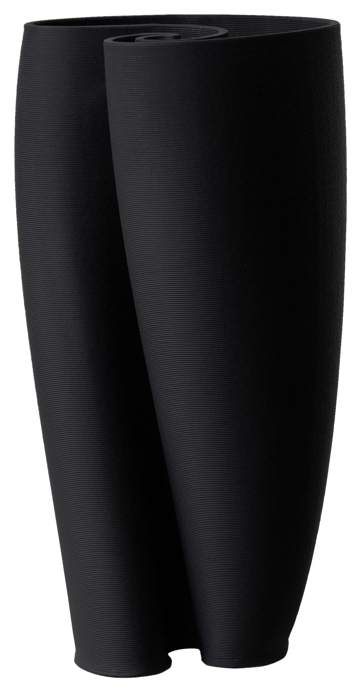 Vază Florentin - negru, ceramică (13/26,5cm) - Mömax