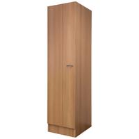 Geschirrschrank "Nano" , Buche - Edelstahlfarben/Buchefarben, MODERN, Holzwerkstoff/Kunststoff (50/200/57cm) - FlexWell