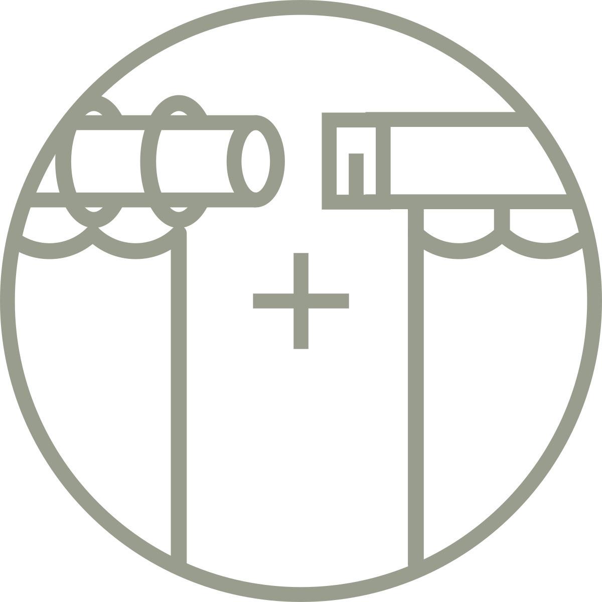 Fertigvorhang Softy Salbeigrün ca. 140x225cm - Salbeigrün, Basics, Textil (140/225cm)