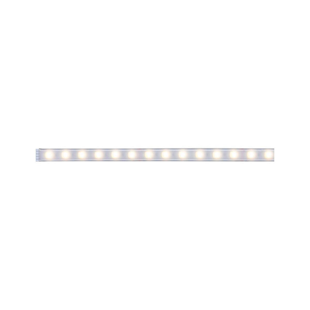 LED-Strip 70630 in Silberfarben max. 7 Watt - Silberfarben, Basics, Kunststoff (100,0cm) - Paulmann
