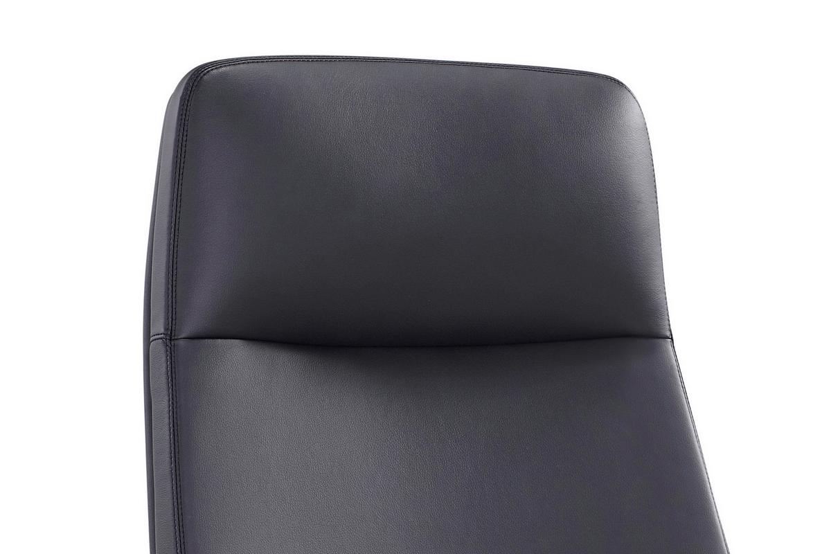 Pisarniški Stol Büro, Črna - srebrne barve/črna, Moderno, kovina/umetna masa (63/120,5/66cm) - Livetastic