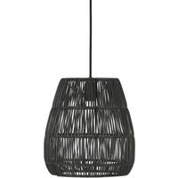 Außenhängeleuchte Saigon Schwarz max. 15 Watt - Schwarz, Basics, Kunststoff (28/28/30cm)
