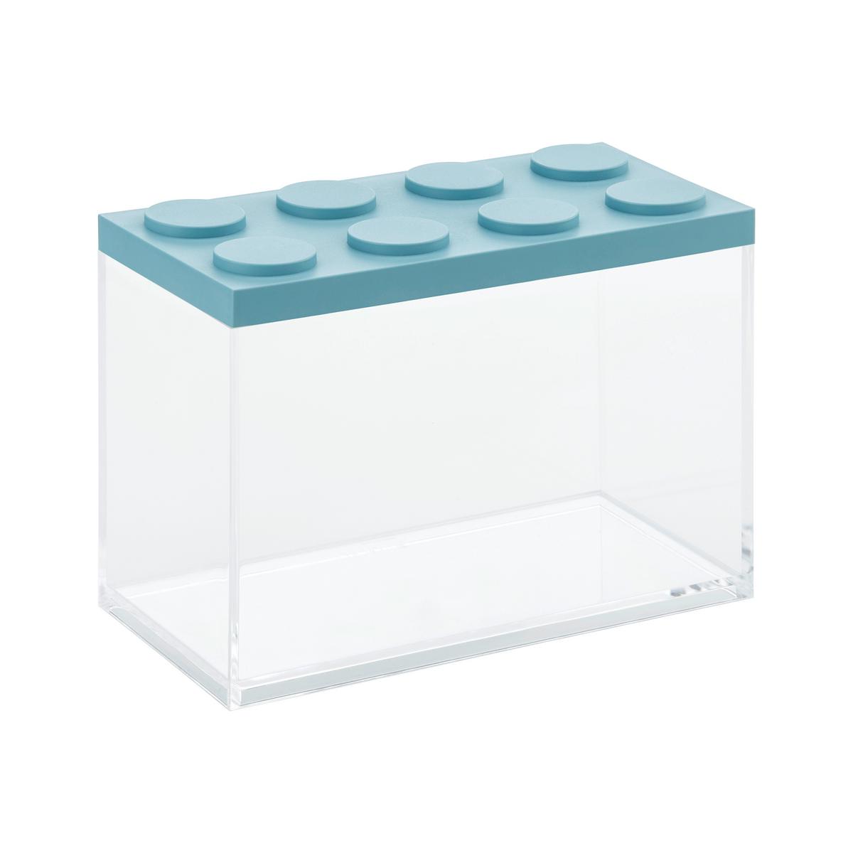 POJEMNIK KUCHENNY GIOVA - niebieski/przezroczysty, tworzywo sztuczne (10/20/15,5cm)