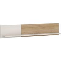Zidna Polica Samm - boje hrasta/bež, Trend, drvni materijal (153,6/30/22cm) - Modern Living