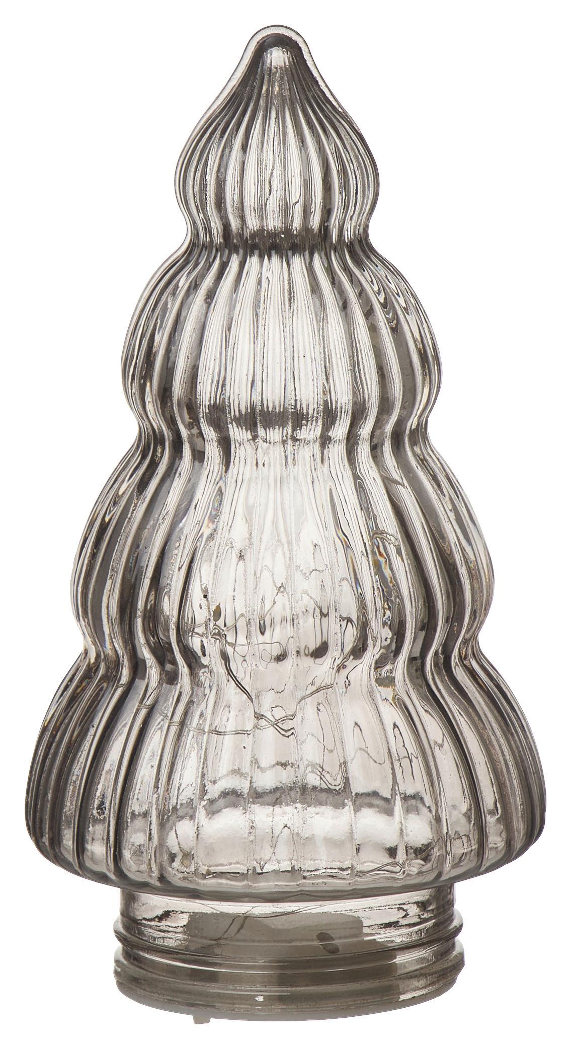 Dekobaum Leonie Taupe - Taupe, Glas/Kunststoff (9,8/18cm) - Mömax