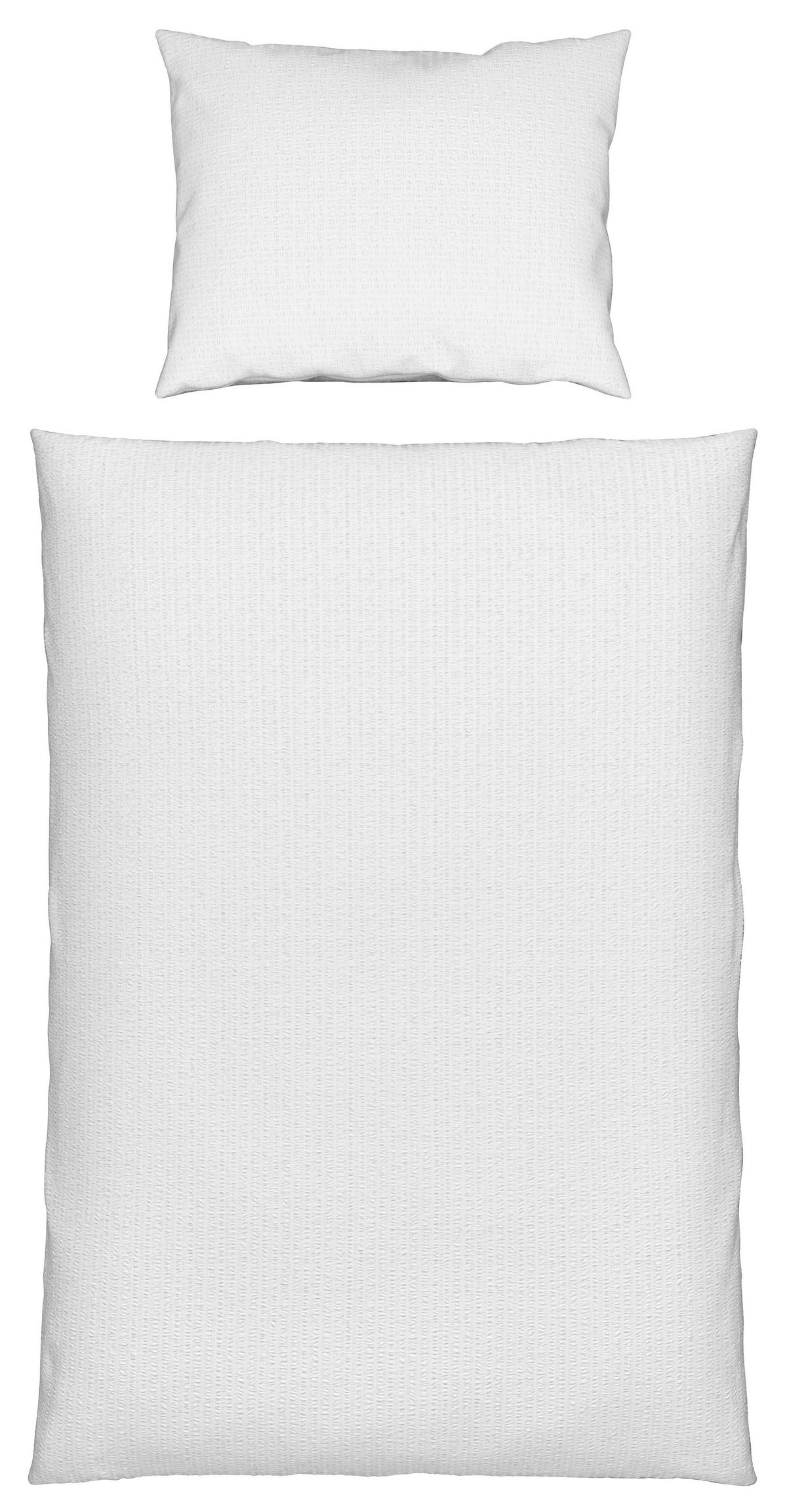 Ágyneműhuzat-garnitúra Gisi - fehér, Konventionell, textil (140/200cm) - Modern Living