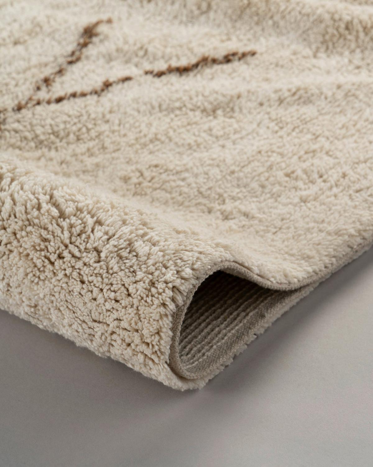 FLACHWEBETEPPICH ALENA 125 CREME/BRAUN 120X170 - Creme/Braun, Basics, Textil (120/170cm) - Kayoom