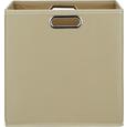 Aufbewahrungsbox Ivy Taupe - Taupe, Kunststoff/Metall (33/32/33cm) - Mömax modern living Aufbewahrungsbox Ivy Taupe - Taupe, Kunststoff/Metall (33/32/33cm) - Mömax modern living