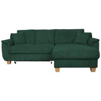 Kutna Garnitura Alex - zelena/prirodne boje, Moderno, tekstil/plastika (246/156cm) - Modern Living