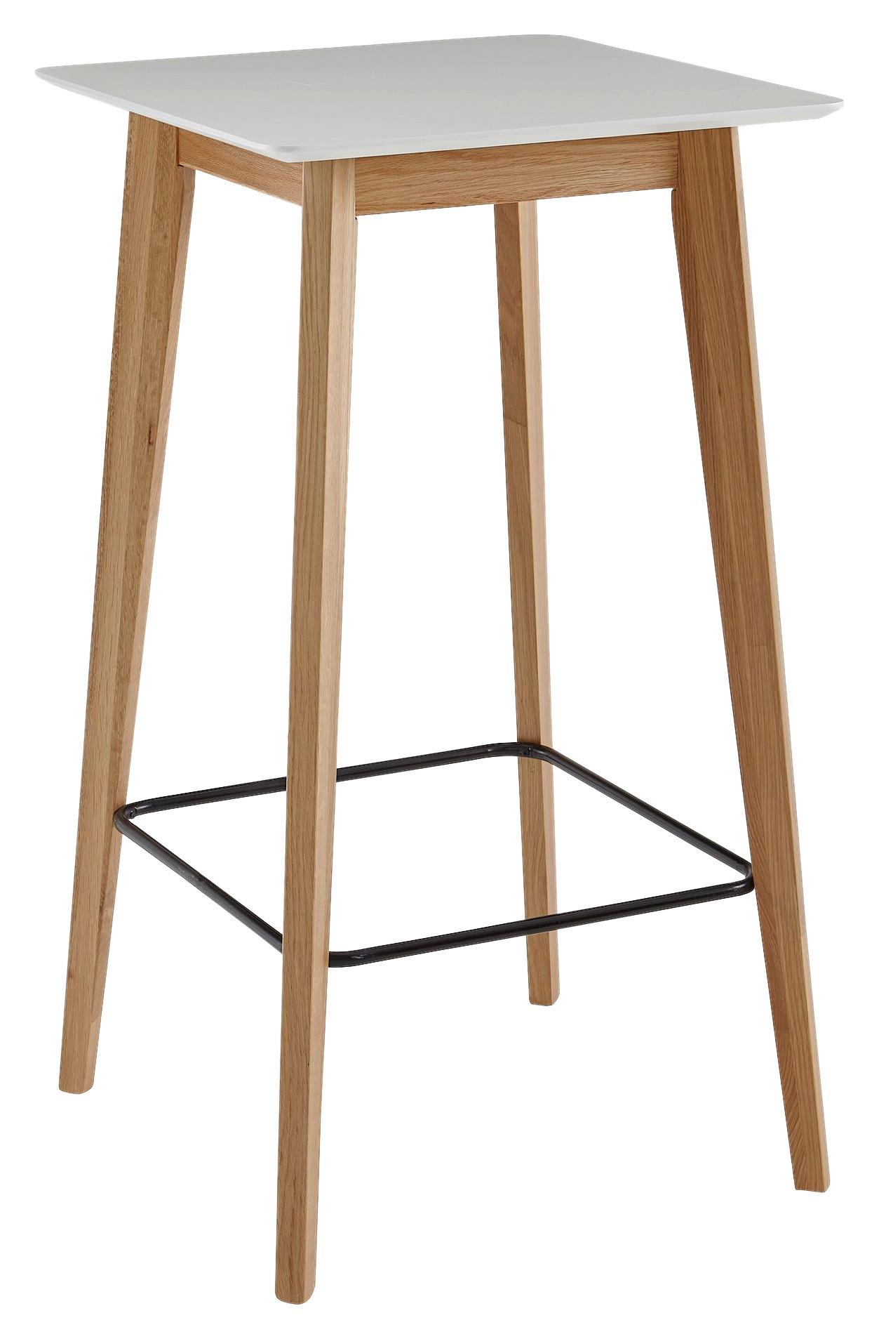 Barska Miza Wohnling - bela, Moderno, leseni material/les (60/110/60cm) - MID.YOU
