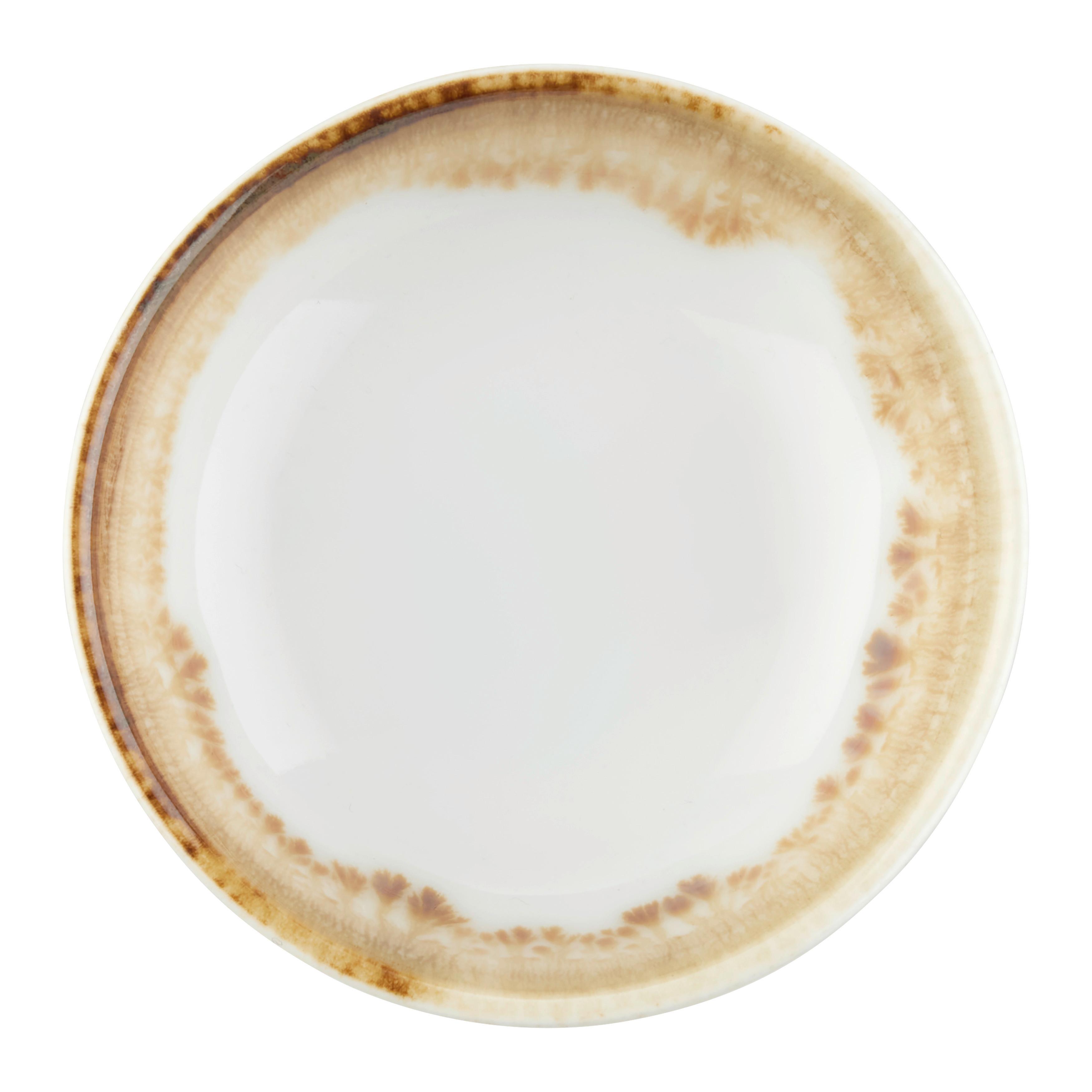 Bol pentru sos Saturn - bej, Modern, ceramică (8cm) - Mömax
