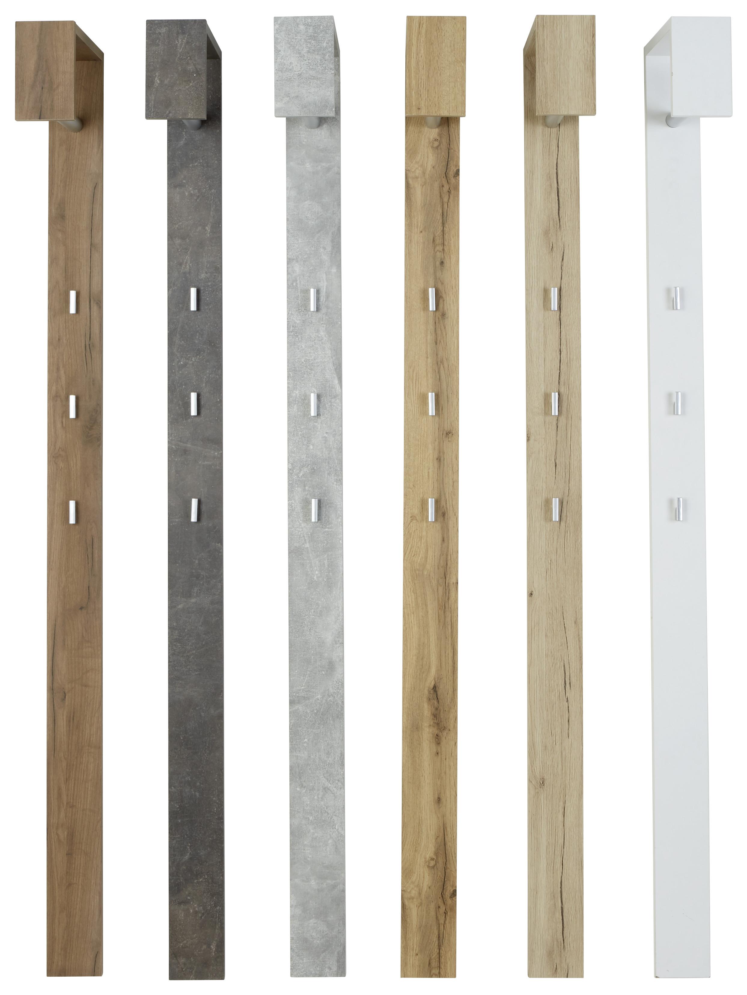 Garderobni Panel Senex - boje hrasta, Moderno, drvo (10/170/33cm) - Modern Living