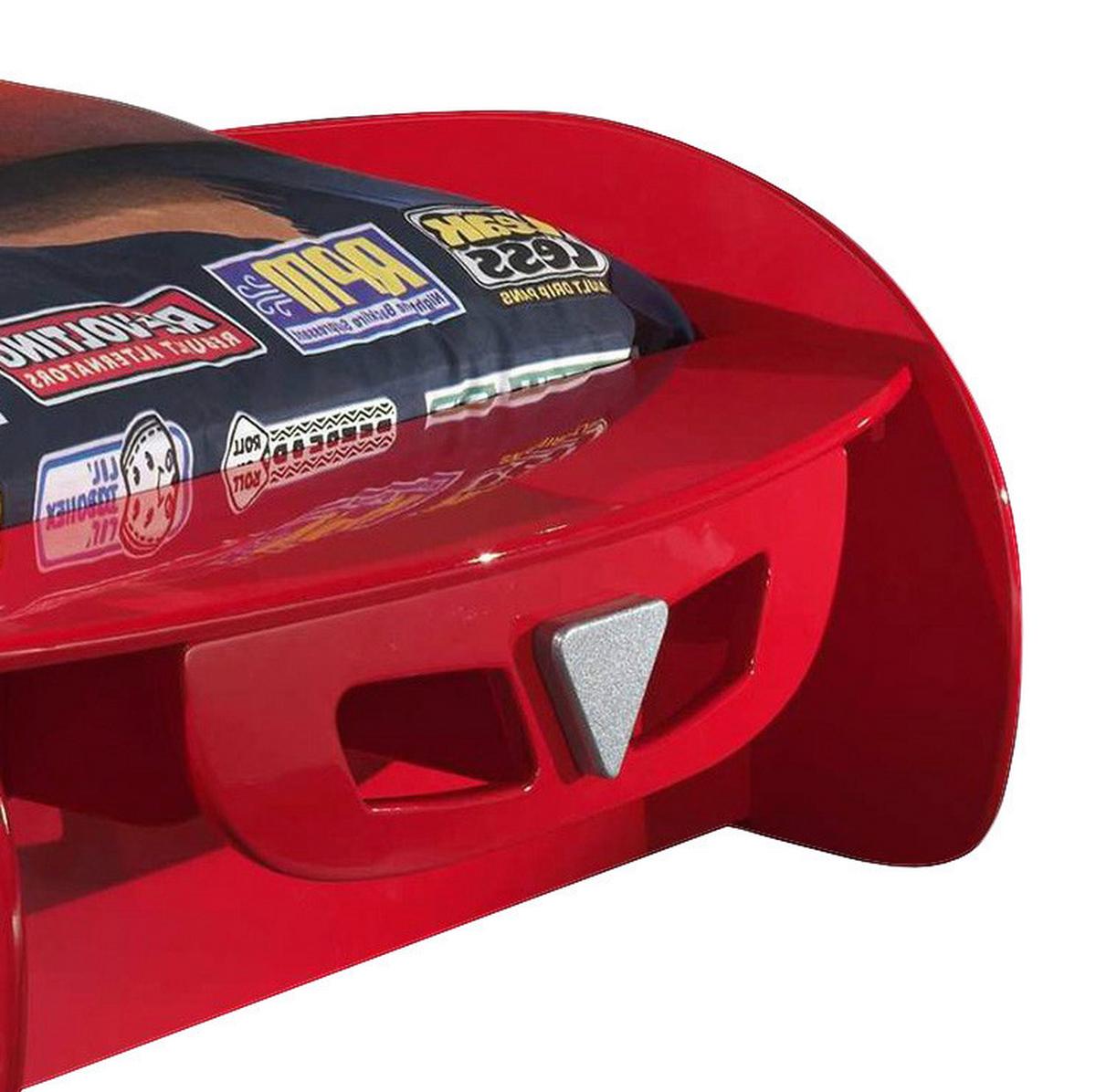Autobett Le Mans Rennauto 90x200 cm Rot - Rot, MODERN, Holzwerkstoff (90/200cm) - MID.YOU