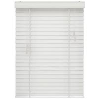 Jalousie Venetian Weiß ca. 75x175cm - Weiß, Natur, Holz (75/175cm)