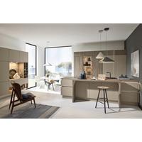 Einbauküche Plus in Eichefarbe/Hellbraun - Hellbraun/Eichefarben, MODERN, Holzwerkstoff - Nolte Küchen