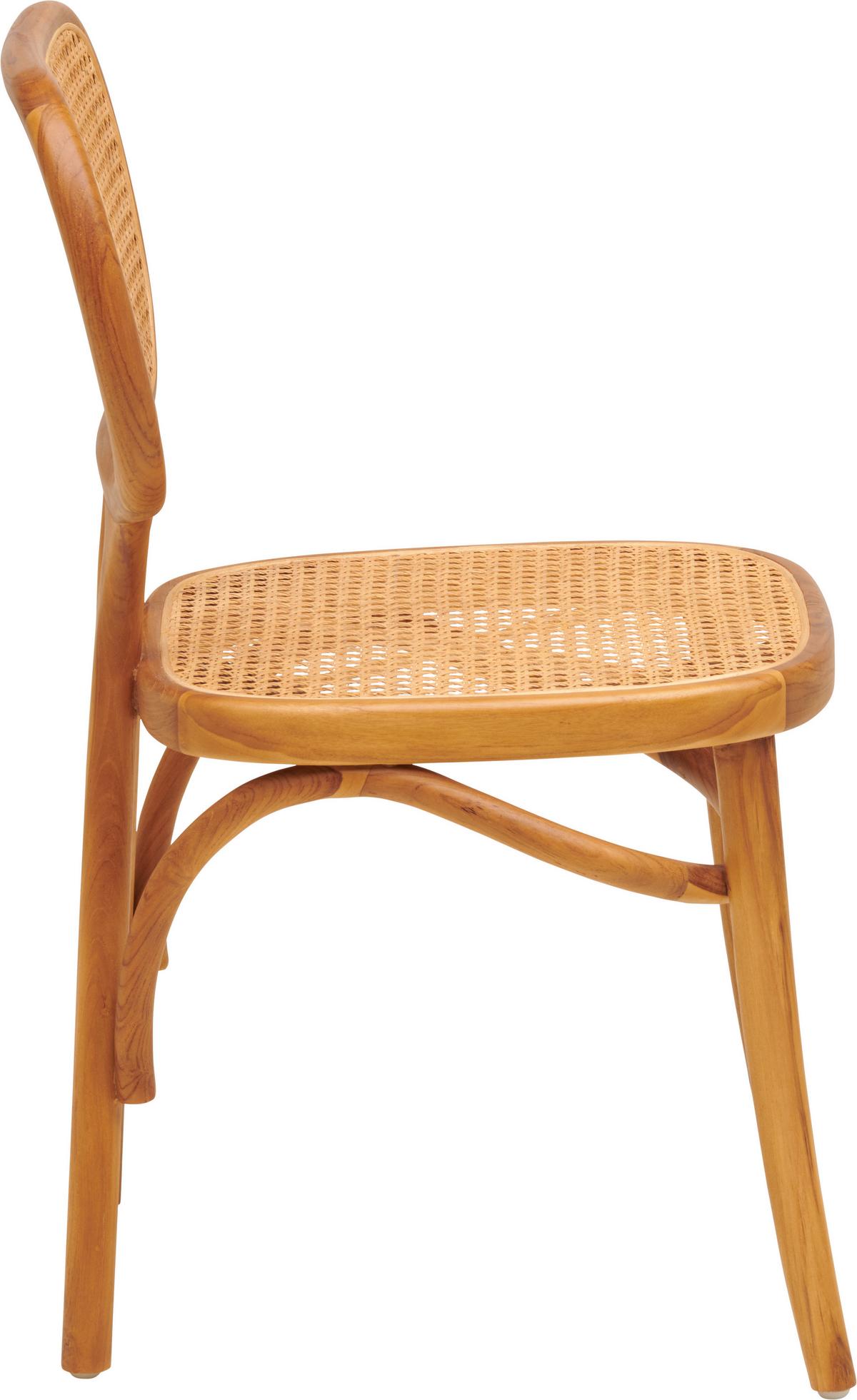 KRZESŁO FAZIO - kolor naturalny, Modern, drewno (44/80/54cm) - Livetastic