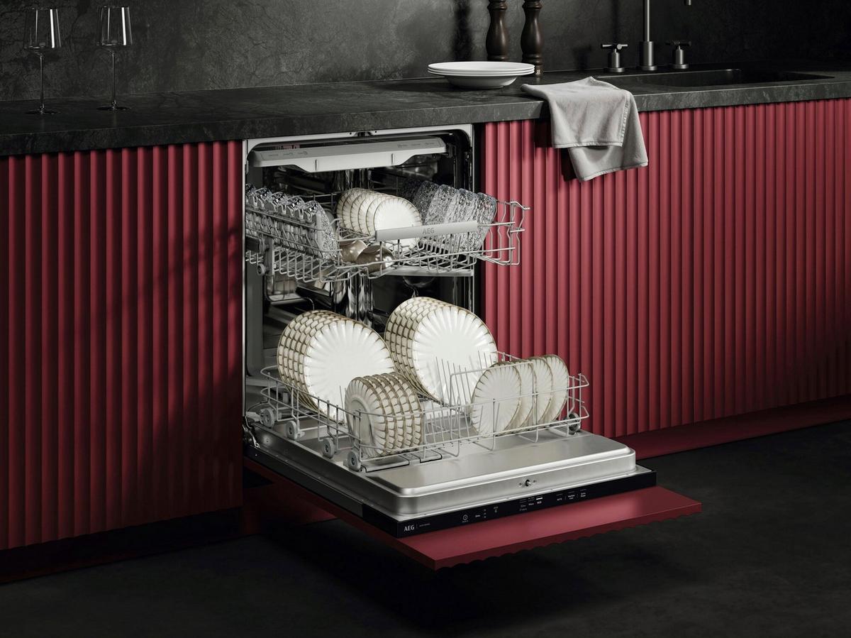 Geschirrspüler NG52ID20K Weiß - Weiß, MODERN, Metall (59,6/81,8/55cm) - AEG
