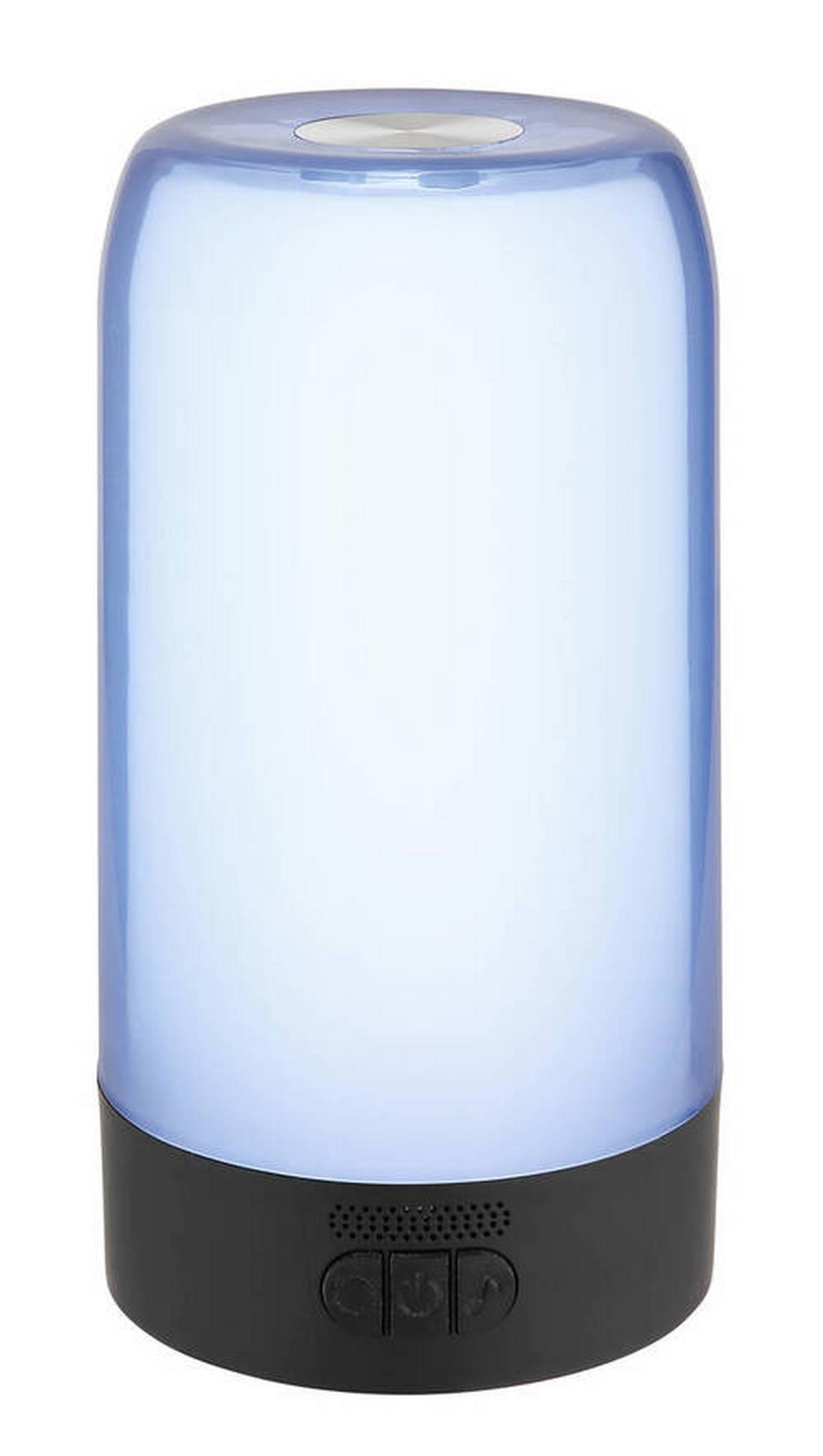 Akku-Tischleuchte Sandrina Grau/Silberfarben max. 1,5 W - Silberfarben/Schwarz, Design, Kunststoff/Metall (10/18,8cm) - Globo
