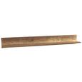 Falipolc Kashmir - tölgy színű, modern (120/20/20cm) - JAMES WOOD