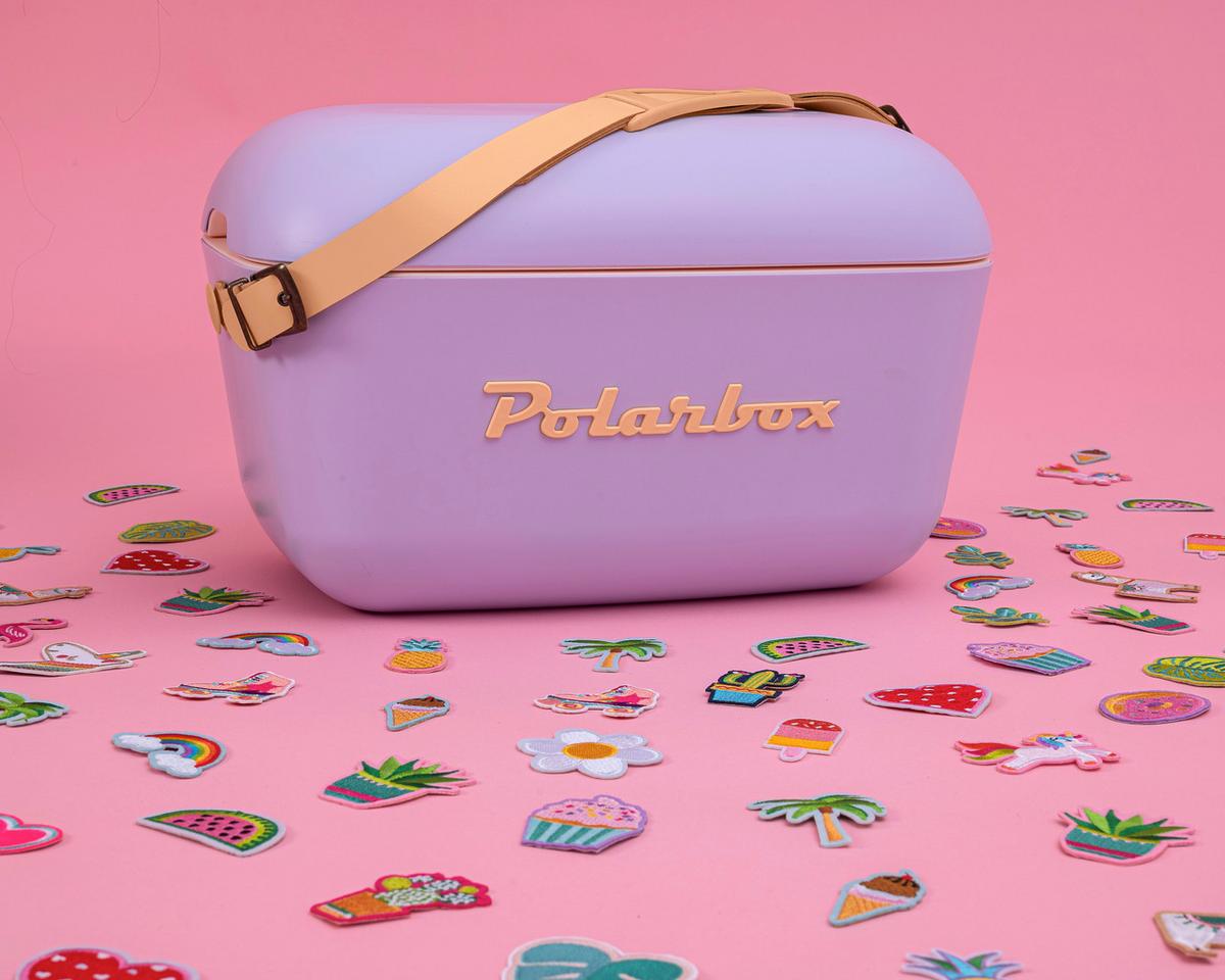 Kühltasche Polarbox Flieder, 20 Liter - Flieder, MODERN, Kunststoff (45,1/20,7/30,6cm) - Polarbox