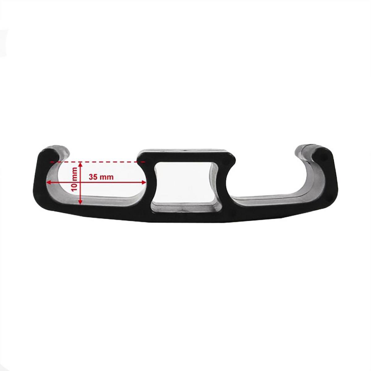 Set Priključkov Za Konferenčni Stol Xt600, Xt650, 10-Delni - črna, Basics, umetna masa (10/2/4cm) - MID.YOU