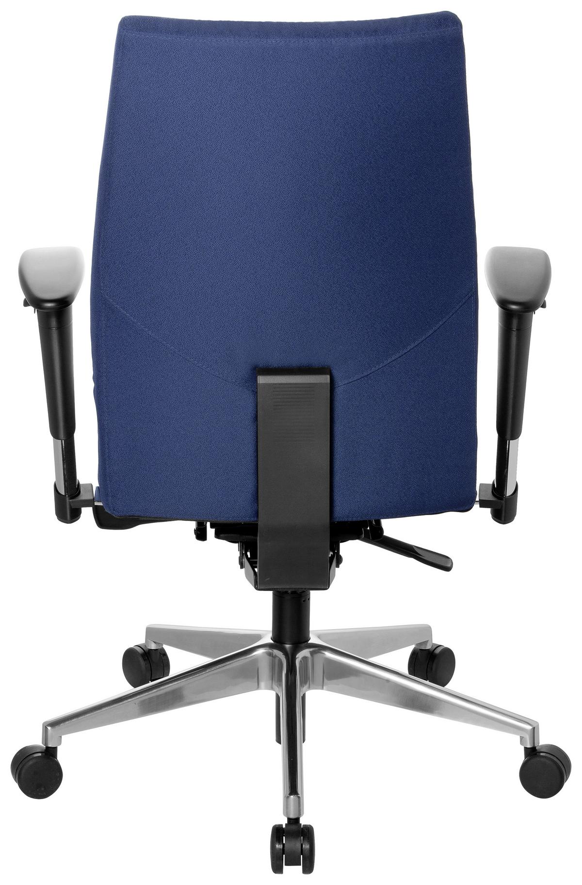 Pisarniški Stol Pro-tec 250, Temno Modra - črna/barve aluminija, Moderno, kovina/umetna masa (57/116/51cm) - MID.YOU