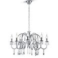 Hängeleuchte Theresa, max. 40 Watt - ROMANTIK / LANDHAUS, Glas/Metall (62/150cm)
