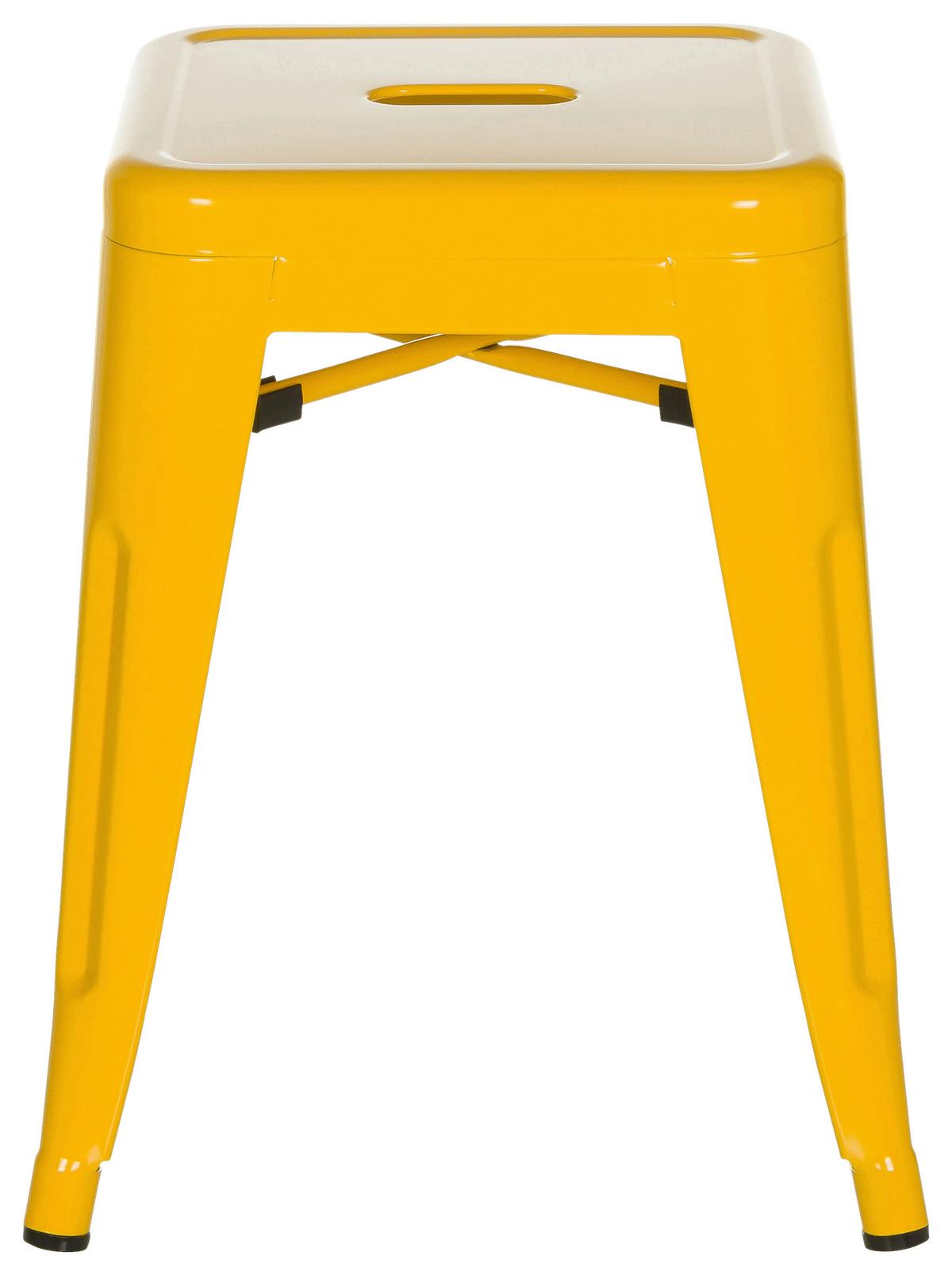 Tabure Vantaggio, Rumena - rumena, Basics, kovina (39/46/39cm) - MID.YOU