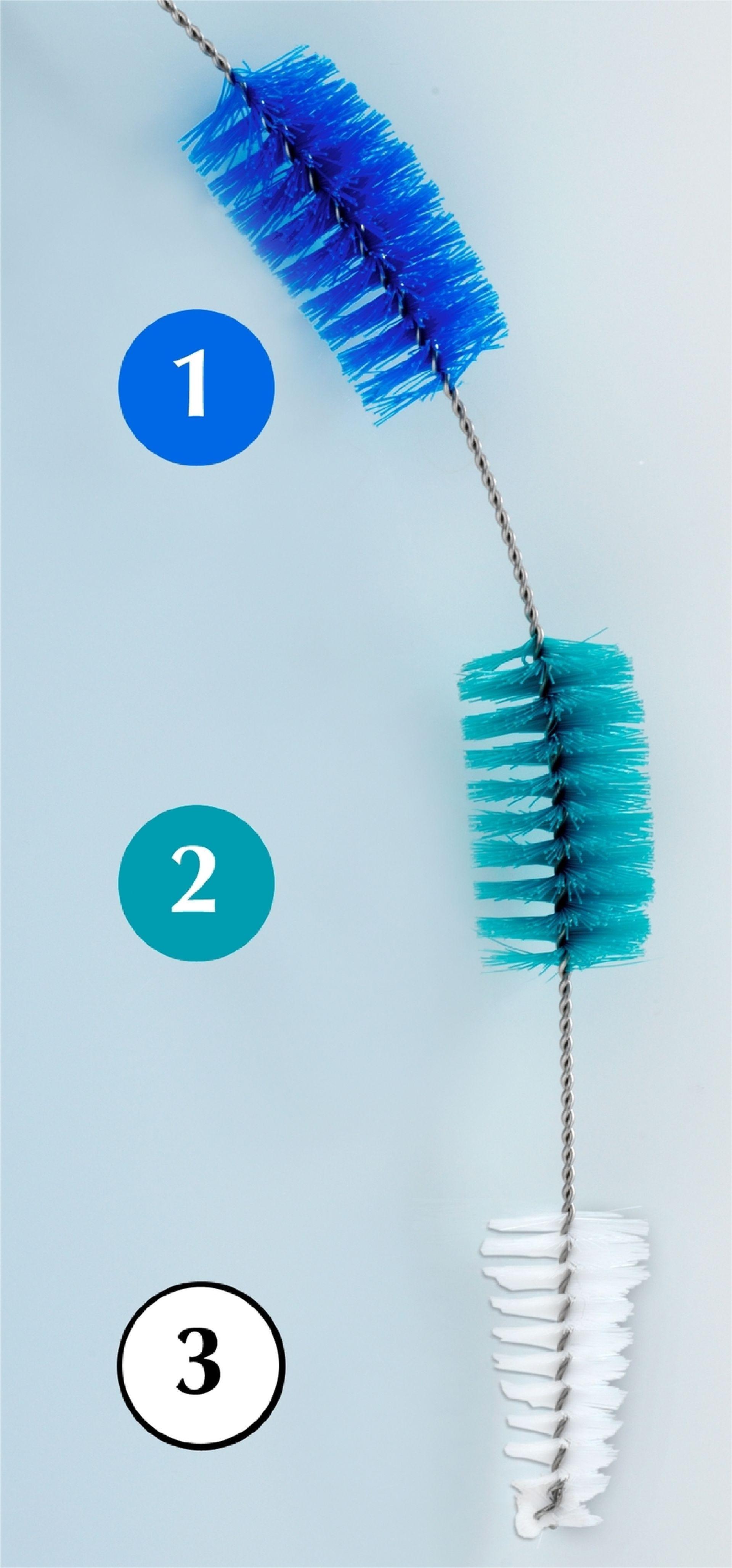 Perie de curățare scurgere - argintiu, Modern, plastic/metal (113/3/3cm) - Mömax