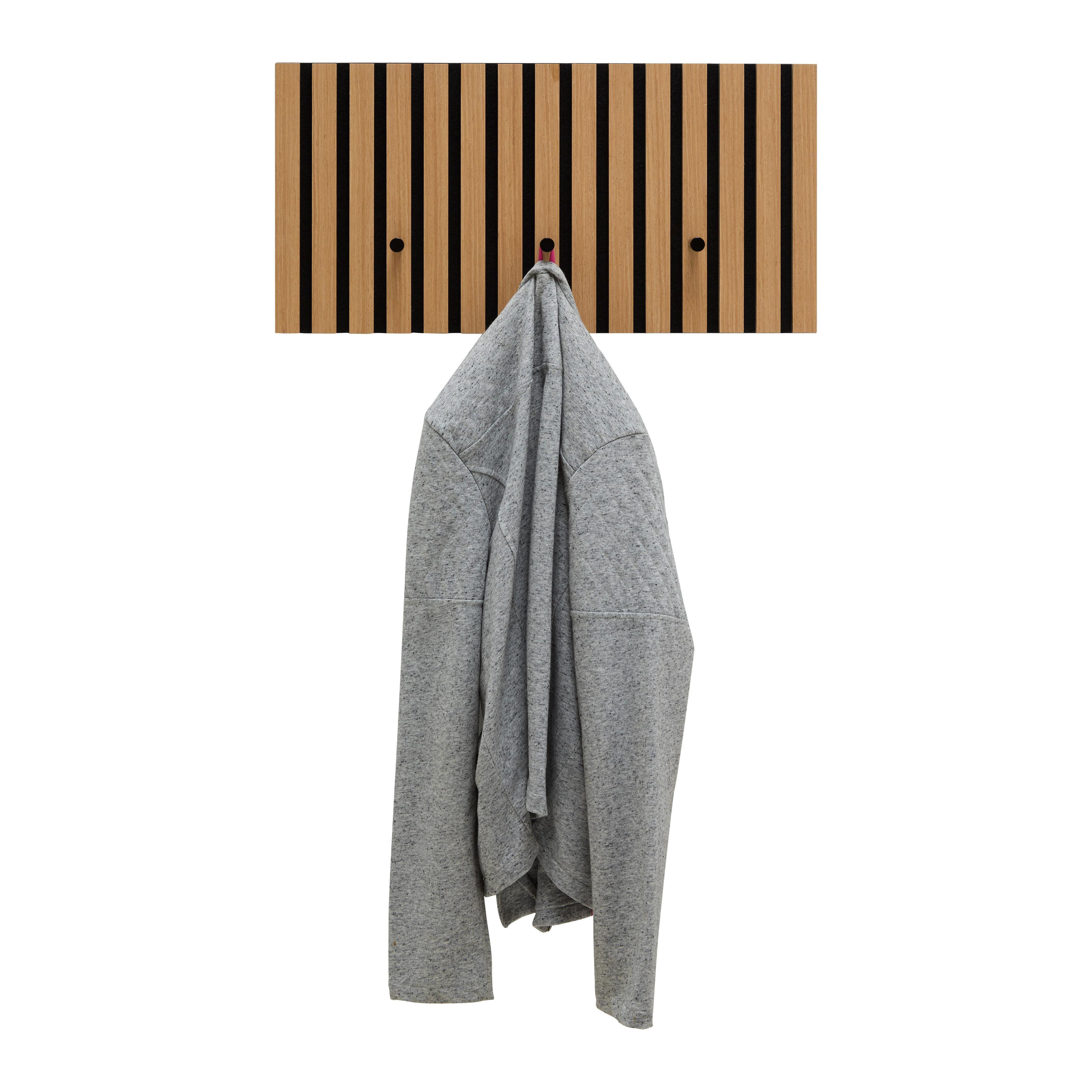 KROKLIST GRACE -SB- - ekfärgad, Modern, trämaterial/textil (60/30/7,5cm) - Mömax