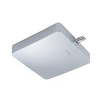 Schienensystem-Einspeiser ZB Mitteleinspeisung max. 150 W - Chromfarben, Basics, Kunststoff (22,7/22,7/4,8cm) - Paulmann