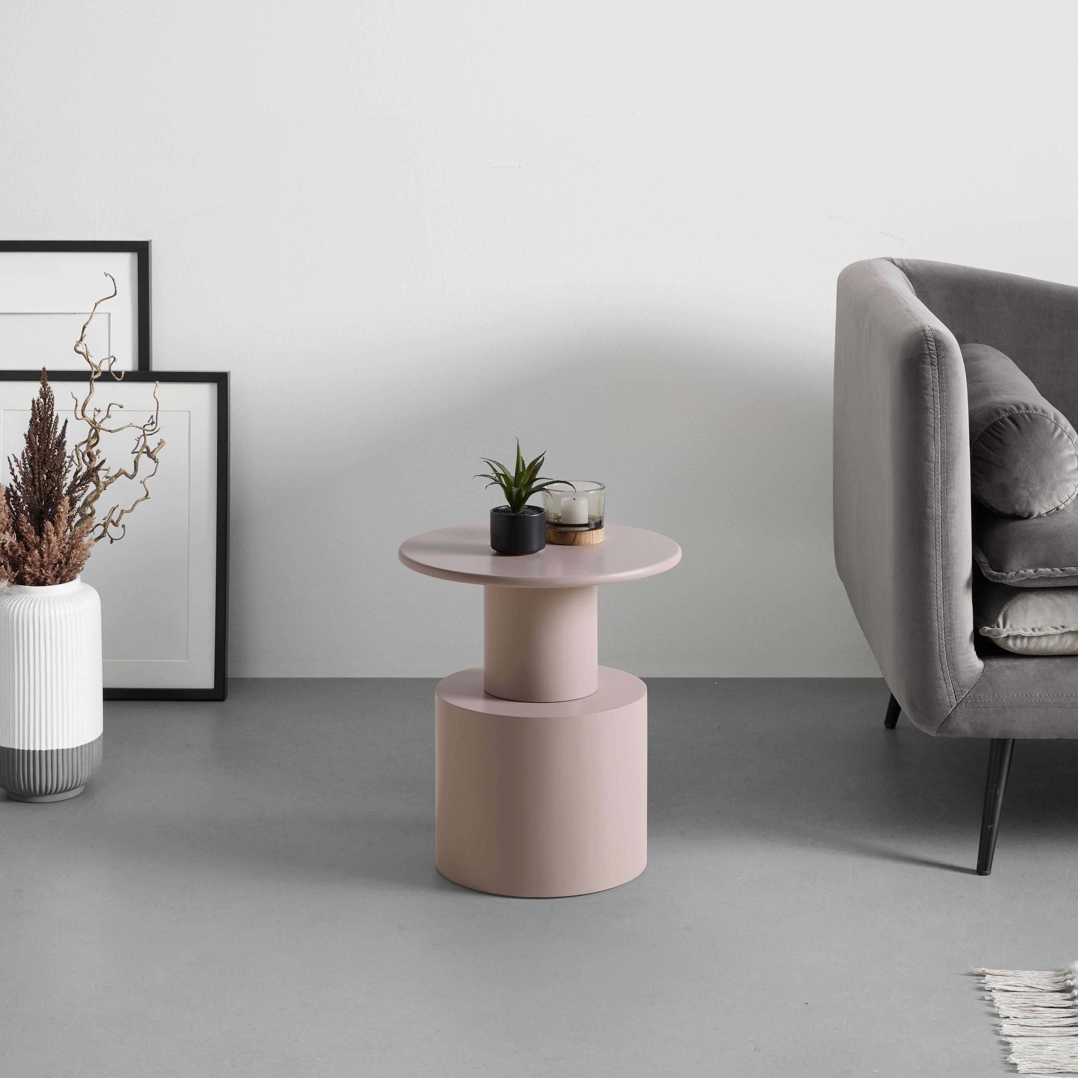 Dohányzóasztal Azura - Lifestyle, műanyag/faalapú anyag (40/45cm) - Mömax