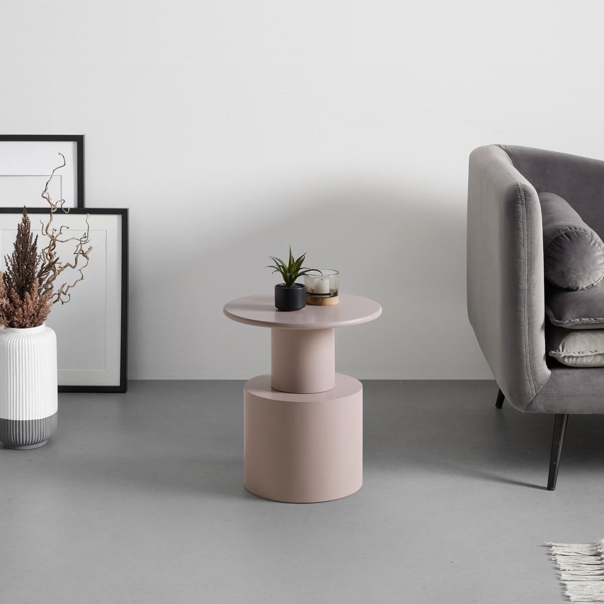 Dohányzóasztal Azura - Lifestyle, műanyag/faalapú anyag (40/45cm) - Mömax