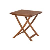 Vrtna Zložljiva Miza Akazie, Pravi Les - barve akacije, Konvencionalno, les (70/70/74cm) - Gardenson