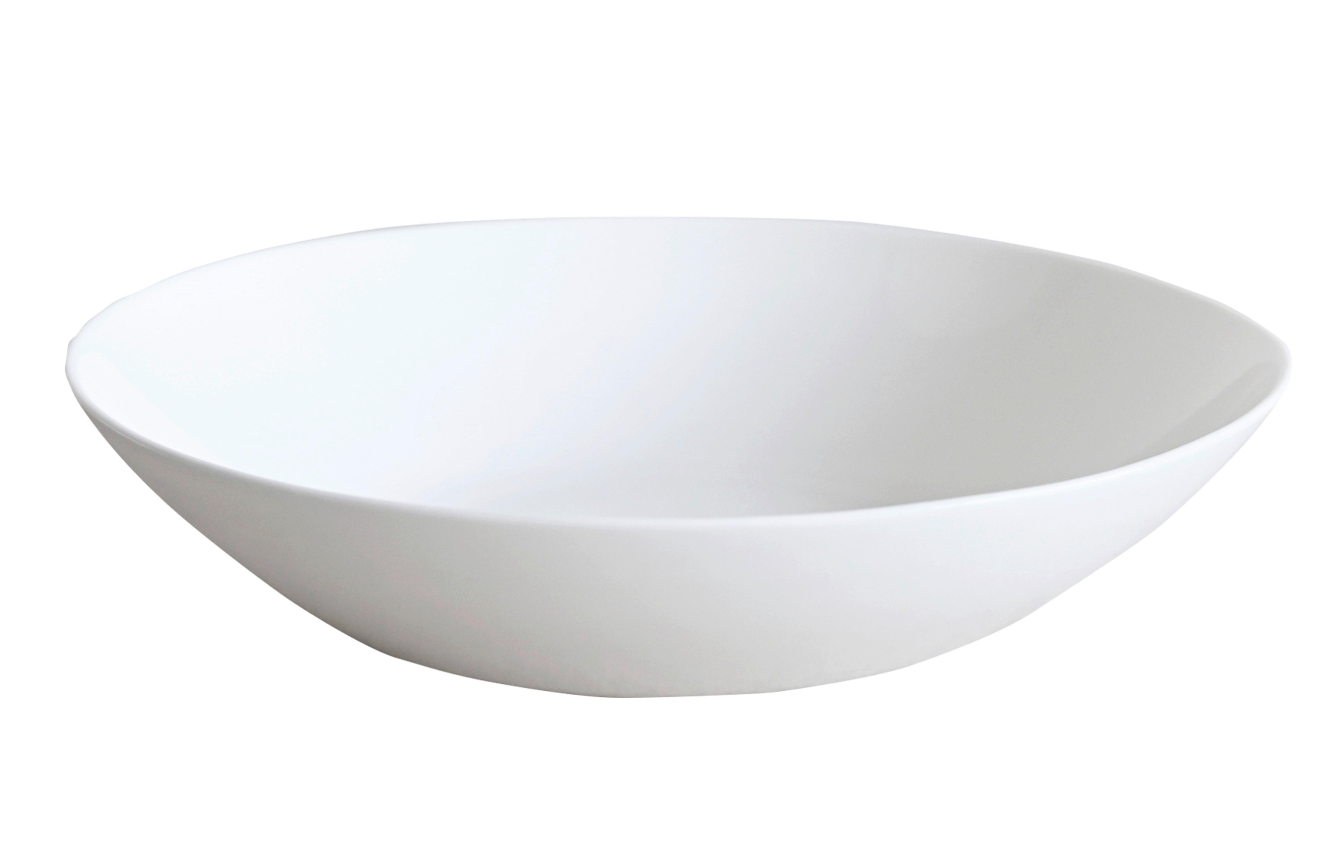 Globoki Krožnik Gitte - bela, Basics, steklo (20/4,5cm) - Based