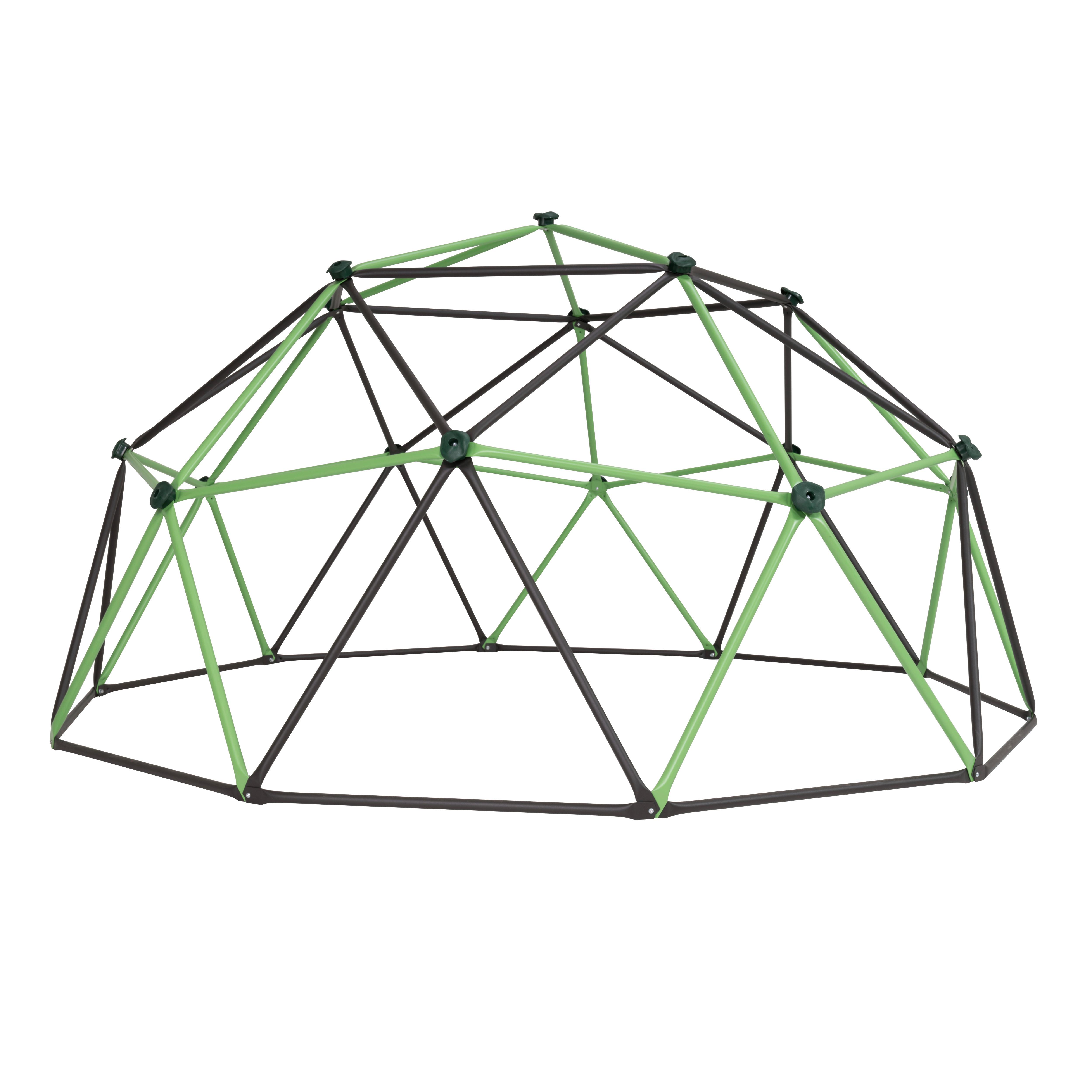 Klettergerüstgeodome Hellgrün - Hellgrün, KONVENTIONELL, Metall (335/168cm)