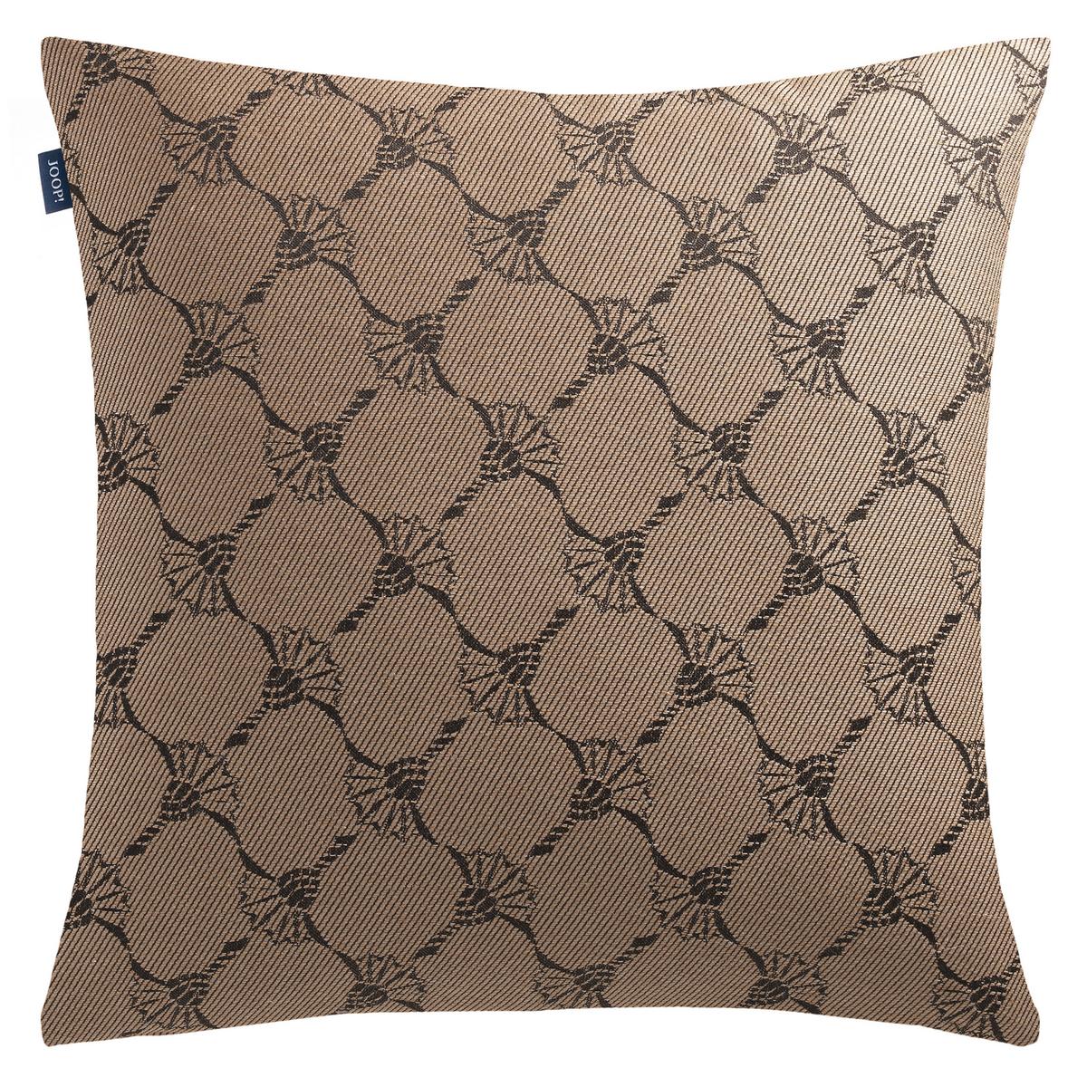 POSZWA NA PODUSZKĘ J-RIBBON - beżowy/mokka, Design, tkanina (40/40cm) - Joop!